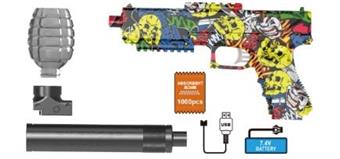 Electric Glock Water Bullet Gun   ITEM NO.： W063623