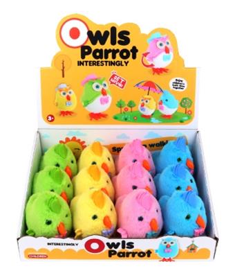 Solid color parrots (12PCS)   ITEM NO.： W062585