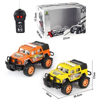 2-way remote control Hummer off-road full body racing car   ITEM NO.： W060529
