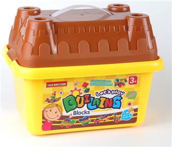 Castle Bucket Building Blocks   ITEM NO.： W045259