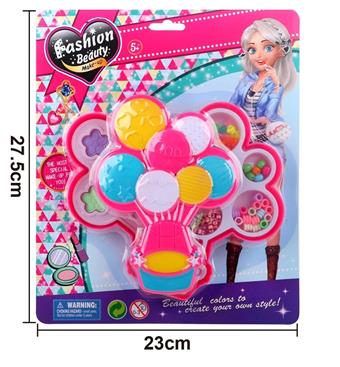 Factory version balloon with two-layer bead and cosmetics   ITEM NO.： W058212