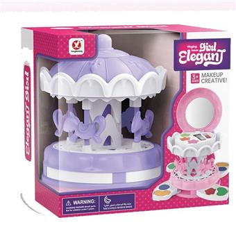Carousel Children's Makeup Set   ITEM NO.： W057659