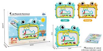 Fun Crab Magnetic Drawing Board Small   ITEM NO.： W062131
