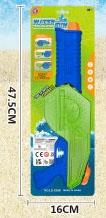 Pulling water gun 500ML, mixed with 3 colors   ITEM NO.： W065672