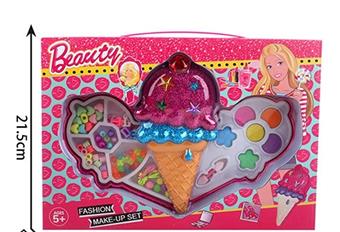 Fashion Barbie Ice Cream Double layer Beads+Cosmetics   ITEM NO.： W058195