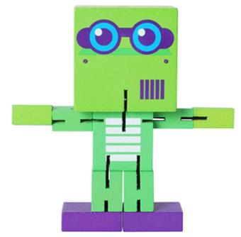 Green Big Head Robot   ITEM NO.： W044075
