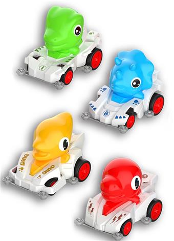Solid colored dinosaur powered scooter   ITEM NO.： W047524