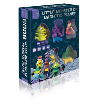 Magnetic Planet Monster - Set of Five   ITEM NO.： W047305