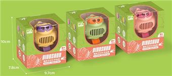 Dinosaur Dynamic Projection Watch Fan in English Packaging   ITEM NO.： W064103