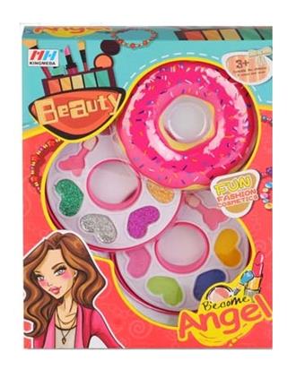 Children's makeup 3-layer donut   ITEM NO.： W045623