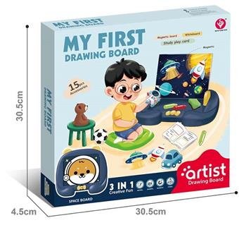 Magnetic puzzle drawing board   ITEM NO.： W057074