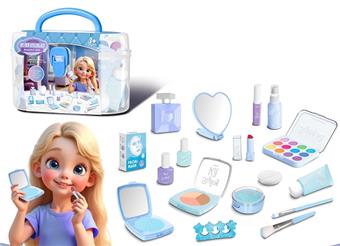 Simulated girl playing house (non smudging, no liquid) blue color scheme   ITEM NO.： W058016