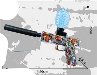 Glock Electric Graffiti Water Bullet Gun   ITEM NO.： W063045