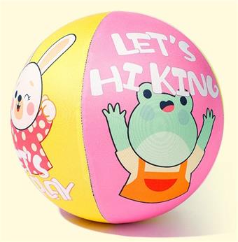 Children's Silent Ball - Pink Big   ITEM NO.： W043466