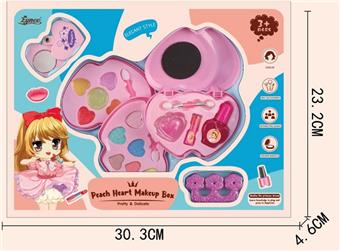 Beautiful Peach Heart Makeup Box (CPC)   ITEM NO.： W060308