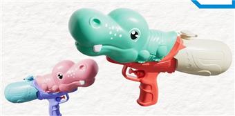 Single nozzle hippopotamus water gun   ITEM NO.： W067149