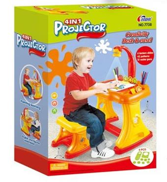 4-in-1 projection learning desk   ITEM NO.： W061477