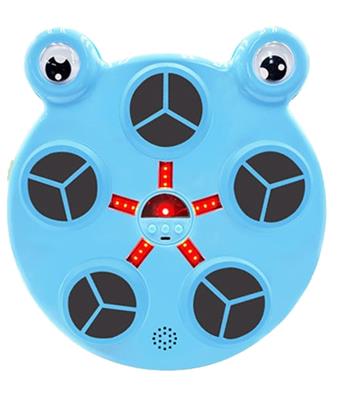 Cross border hot sale dithering popular children's voice intelligent boxing target music boxing trainer home training decompression fitness toys   ITEM NO.： W062677