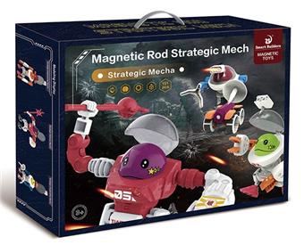 Magnetic Stick Strategic Mech-6, equipped with 151PCS each   ITEM NO.： W047335