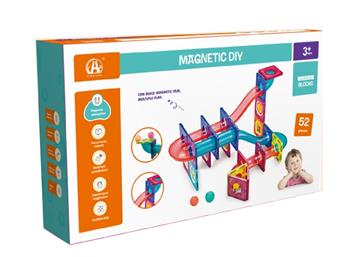 7.5CM track ball magnetic building blocks 52PCS   ITEM NO.： W046518