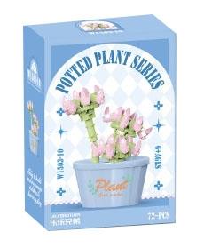 Spring Cute 72PCS Low Price Impulse Edition - Micro Particle Building Blocks   ITEM NO.： W044693
