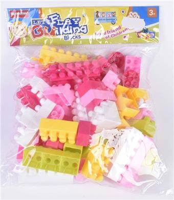 Girl Series - High Frequency New Card Head Bag Building Blocks   ITEM NO.： W045329