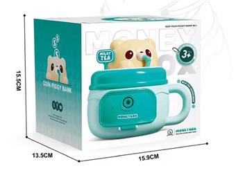 Cup Bear piggy bank   ITEM NO.： W051469