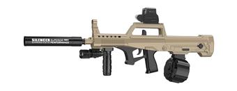 QBZ-95 Water Bullet Gun 7.4V Hand to Hand Integrated (High spec - Desert Color)   ITEM NO.： W064638