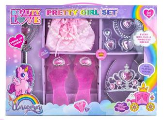 Princess Fairy Stick Electroplating Jewelry Set   ITEM NO.： W057786