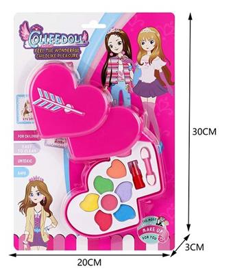 Single layer, one arrow, two hearts, children's makeup and cosmetics   ITEM NO.： W057500