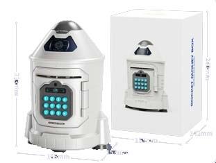 Rocket piggy bank   ITEM NO.： W051656