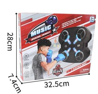 Cross border popular children's boxing target Bluetooth music boxing machine adult home boxing trainer punching wall target   ITEM NO.： W062740