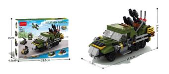 Uruguay air defense vehicle six in one 138PCS   ITEM NO.： W045170