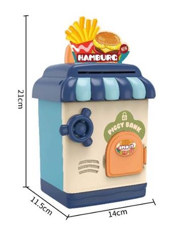 Fun style piggy bank at a Western restaurant   ITEM NO.： W051610