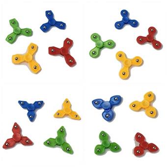 3 leaves, 8 centimeter iron bead gyroscope, 4 hybrid models   ITEM NO.： W041599