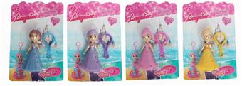3.5-inch Fragrant Light Little Princess Keychain   ITEM NO.： W049171