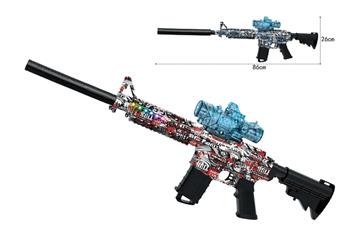 M416 Light Electric High Speed Water Bullet Gun (7.4v)   ITEM NO.： W063481