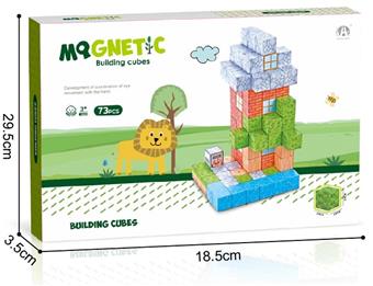 Forest theme 2.5CM magnetic block 73P&nbsp;&nbsp;&nbsp;ITEM NO.： W046737