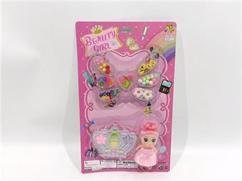 Beads+Makeup+Doll   ITEM NO.： W060268