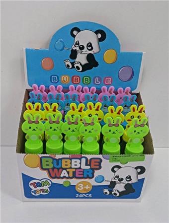 Beautiful Rabbit Mini Bubble Stick 24PCS   ITEM NO.： W042981
