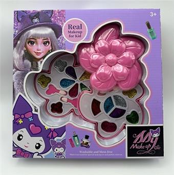 Makeup (Kuromi) with 2 layers of flowers   ITEM NO.： W059531