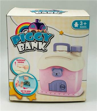 Cartoon house piggy bank piggy bank   ITEM NO.： W051079