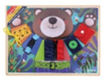 Basic Skill Training - Little Bear Dressing Board   ITEM NO.： W044287