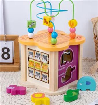 Six in One Round Ball Game Box   ITEM NO.： W043837