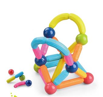 Small size assembled magnetic rod 36PCS   ITEM NO.： W046531