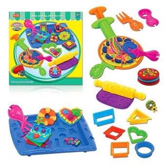 Qile Colorful Clay Biscuit Set   ITEM NO.： W054037