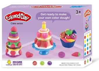 Small cake series colored clay   ITEM NO.： W053200