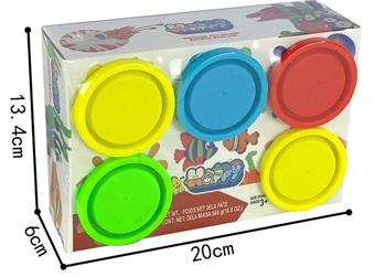 Five bottles of Si'an colored clay   ITEM NO.： W053617