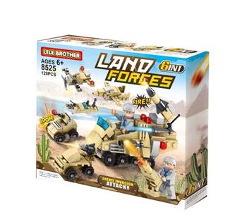 Assault Marine Corps Six in One 128PCS   ITEM NO.： W045236