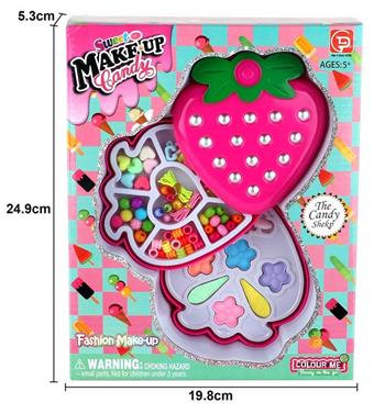 Factory version strawberry two-layer bead+cosmetics   ITEM NO.： W058202